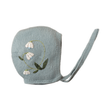 Botanical bonnet (Cotton) - Duck Blue