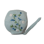 Blueberries bonnet (Cotton) - Duck Blue