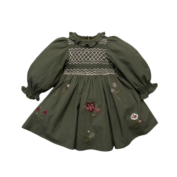 Adele dress - Moss