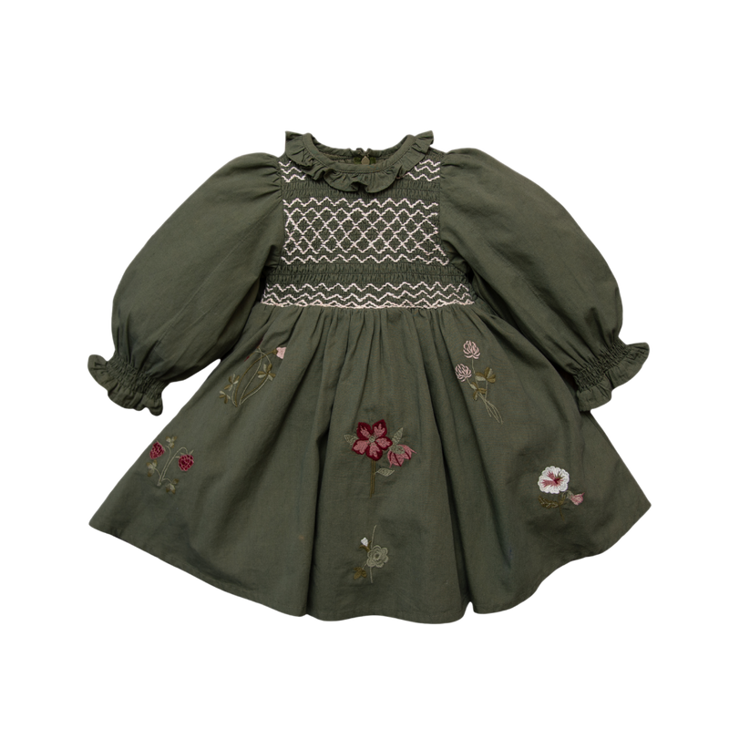 Adele dress - Moss