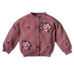 Heirloom Rose cardigan - Blush (PRE-ORDER)