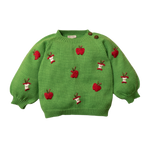 Apple sweater - Leek Green