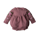 Heirloom Rose romper - Blush