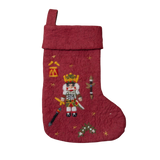 Nutcracker Stocking - Red