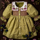 Bramble dress - Avocado