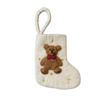 Mini Stocking Teddy Bear