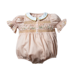 Spring Geese romper - Apricot
