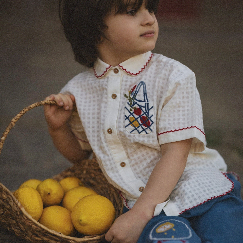 Leon Shirt | Marshmallow Kids | Shirley Bredal Online Shop