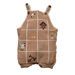 Little Farm romper - Malt