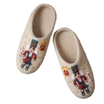 Nutcracker slippers (Women) - Cream