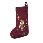 Nutcracker Stocking - Red