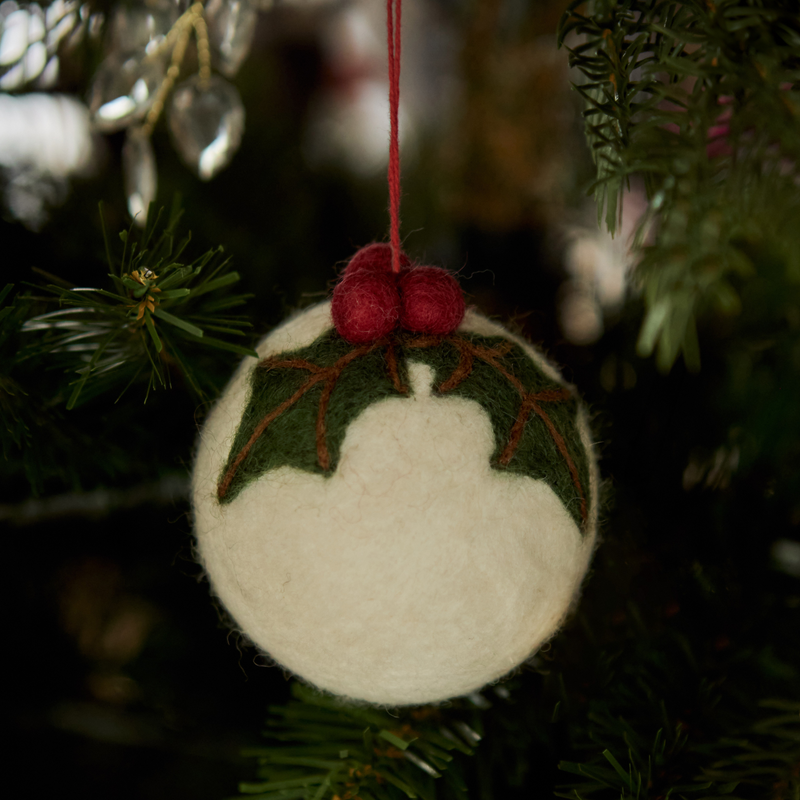 Bauble Hollyberry Ornament