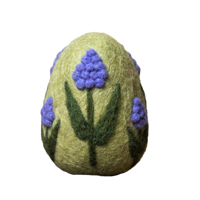 Artisan Easter Egg Pearl Hyacinth