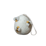 Artisan Easter Egg ornament Bee - White