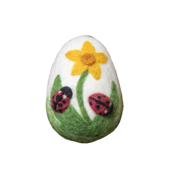 Artisan Easter Egg Ladybug