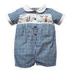 Spring Bunny suit - Blue