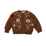 Flora cardigan - Caramel