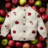Apple cardigan - Cream White