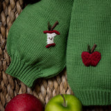 Apple sweater - Leek Green