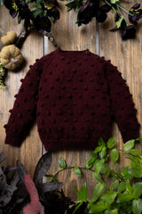 Bubble sweater - Grape