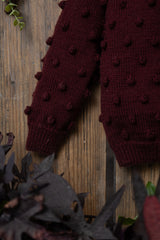 Bubble sweater - Grape