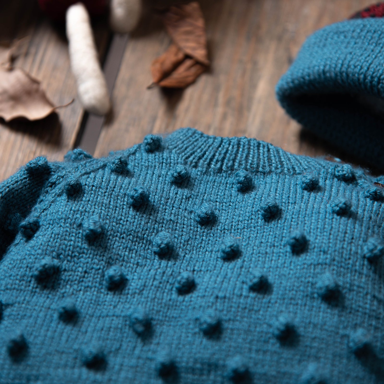 Hand knit Bubble sweater Caramel, baby I Shirley Bredal Hand knit Bubble sweater Caramel, baby I Shirley Bredal