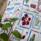close up of summer holiday print shorts for boys