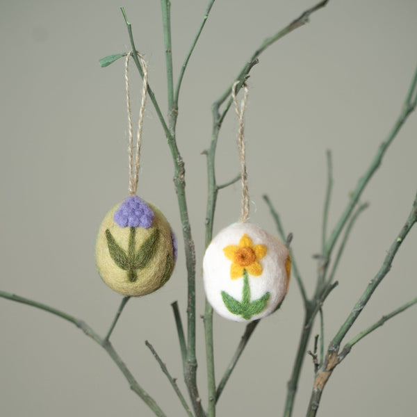 Artisan Easter Egg Ornaments Set