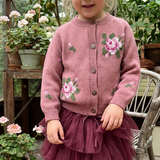 Heirloom Rose cardigan - Blush (PRE-ORDER)