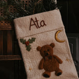 personalized teddy stocking