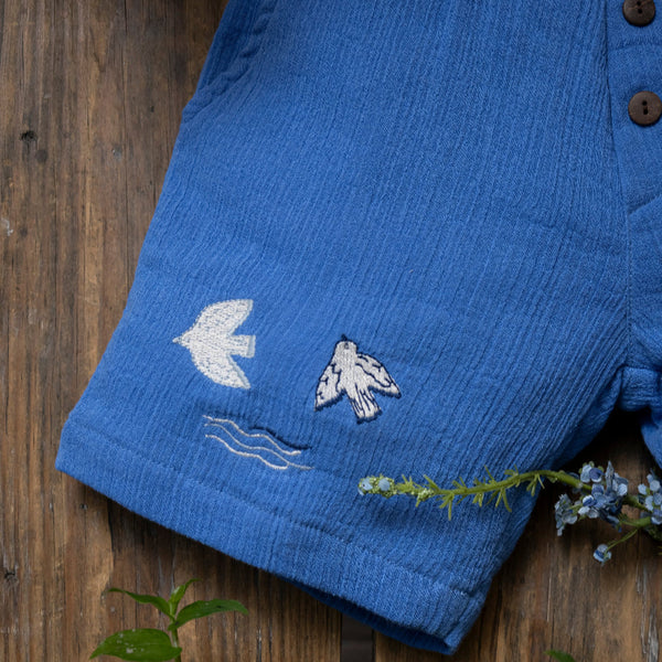 cobalt blue shorts for boys