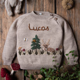Personalized Woodland sweater - Barley