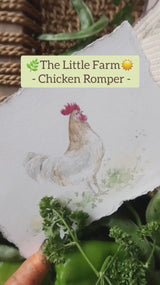 Chicken romper - Marshmellow