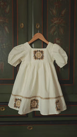 Patchwork dress - Marshmellow