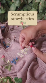 Strawberry romper (Cotton) - Dahlia