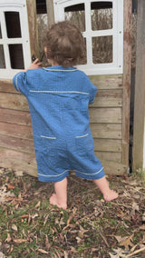 Alex playsuit - Denim