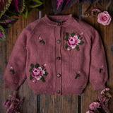Heirloom Rose cardigan - Blush