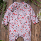 Strawberry jersey pyjamas - Dahlia