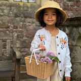 Midsummar cardigan (Cotton) - Marshmellow