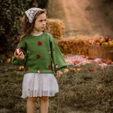 Apple sweater - Leek Green