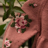 Heirloom Rose romper - Blush