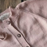Wildflower cardigan (Cotton) - Dusty Pink