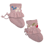Strawberry footies (Cotton) - Dahlia