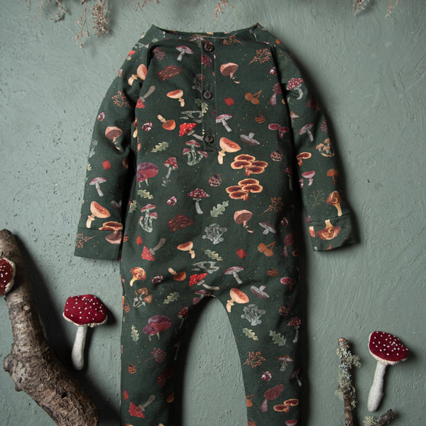 Mushroom pyjamas - Moss