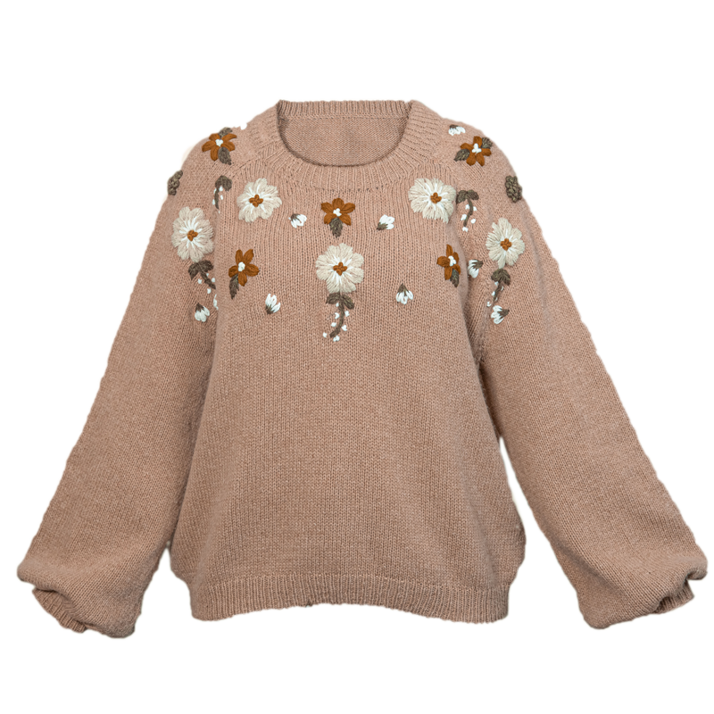 Flora sweater (Women) - Mellow Malt