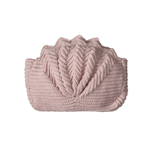 Seashell make up bag - Dusty Pink