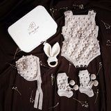 Baby gift set (Cotton) - Cream White