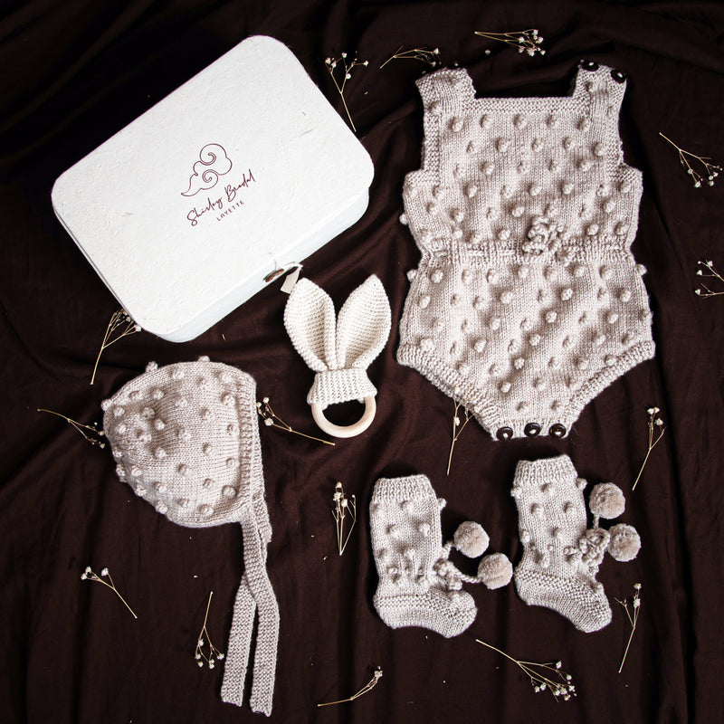 Baby gift set (Merino) - Oats