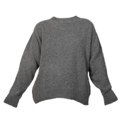 Cashmere hug sweater (Women) - Charcoal