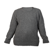 Cloud cashmere sweater (Women) - Charcoal
